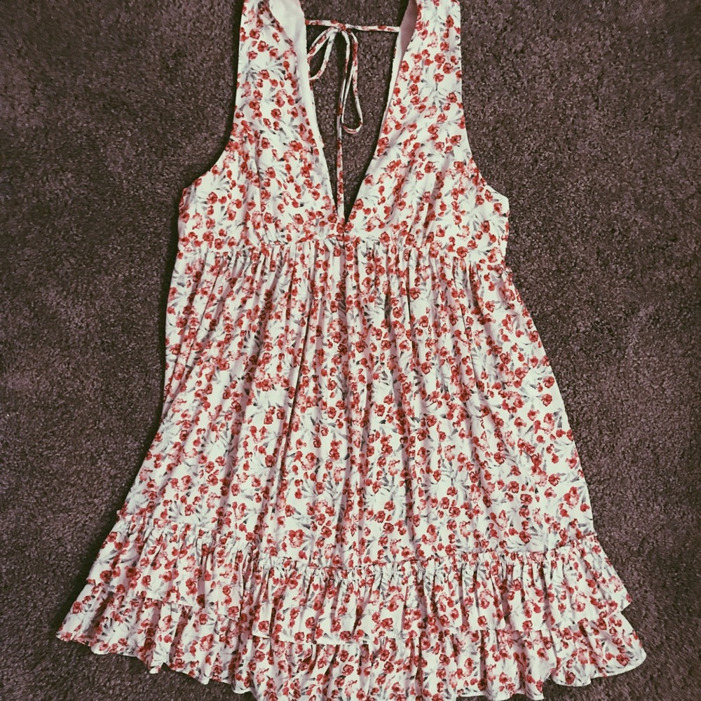 Flirty floral dress